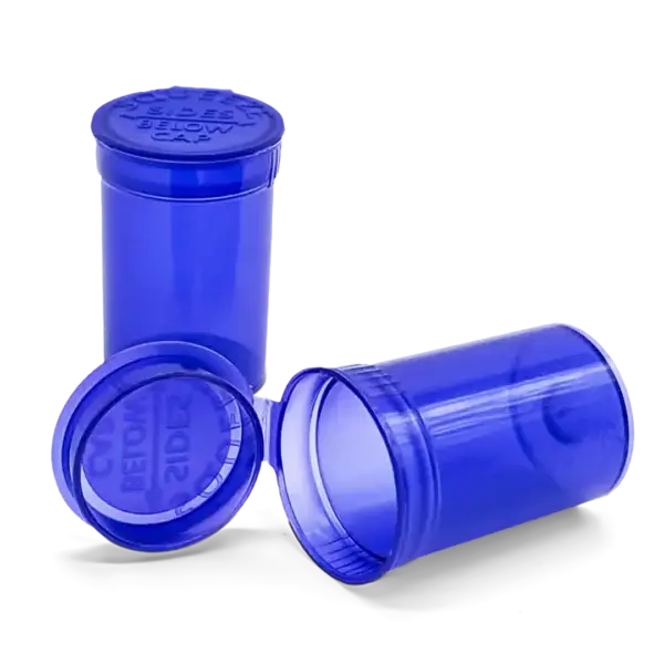 720 X 6 Drams POP TOP Squeeze Bottles Container Vials