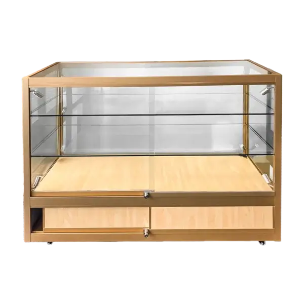 Glass Counter With LED Lights