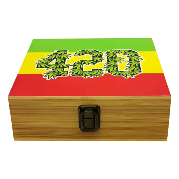 420 Snuff Wooden Box