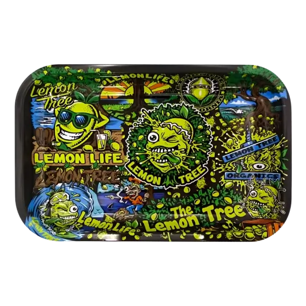 LEMON ROLLING TRAY
