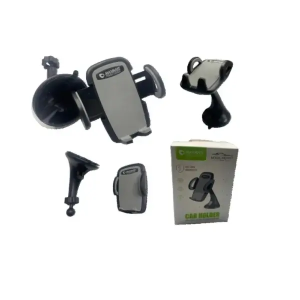 360° Adjustable Car Phone Holder with Strong Sticky Gel Pad