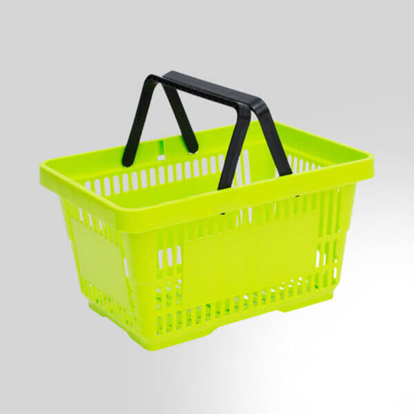 Supermarket Plastic Basket