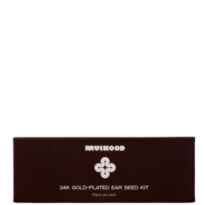 Muihood 24K Gold Plated Ear Seed Kit