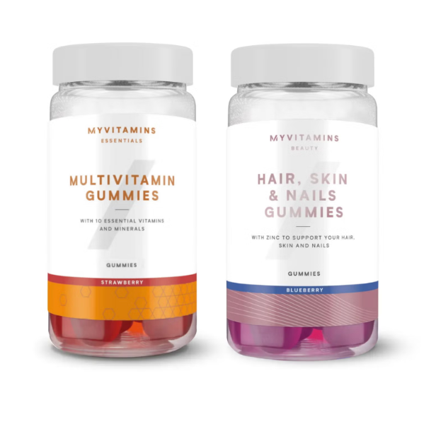 Myvitamins Gummy Bundle (Hair, Skin and Nail + Multivitamins)
