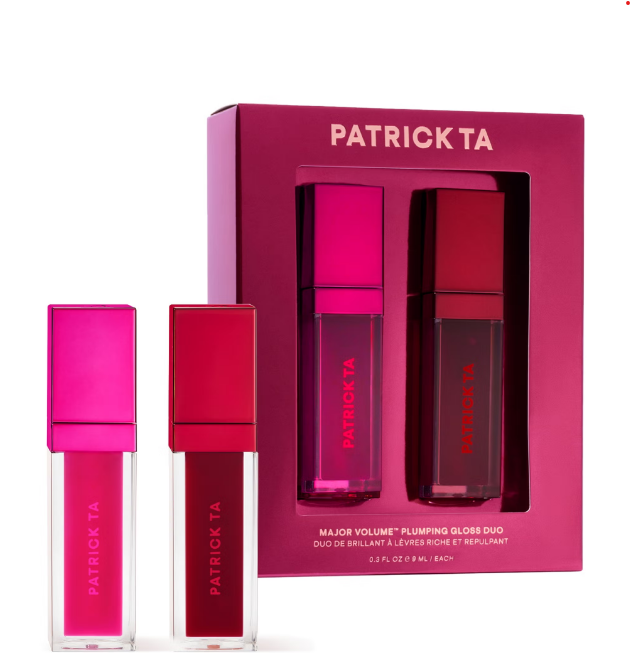 PATRICK TA Major Holiday Gloss Duo For The Girls and Unavailable