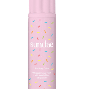 SUNDAE Body Birthday Cake Whipped Shower Foam with Kakadu Plum & Finger Lime 260ml