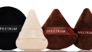 Spectrum Accessories Pantherine Professional 4 Piece Make Up Puff Bundle