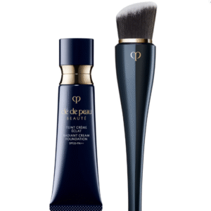 Clé de Peau Beauté Radiant Cream Foundation 21ml & Clé de Peau Beauté High Coverage Foundation Brush (Various Shades)