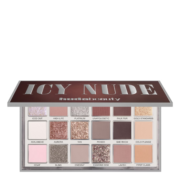 Huda Beauty Icy Nude Eyeshadow Palette 16g
