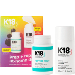 K18 Biomimetic Hairscience Prep + Repair at Home Duo (Worth £84.00)