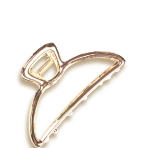 Kitsch Gold Open Shape Claw Clip
