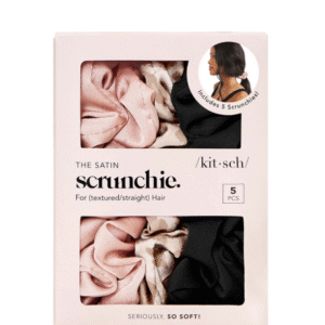 Kitsch Satin Sleep Scrunchies (Various Colours)
