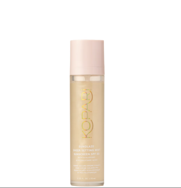 Kopari Beauty Sunglaze Sheer Setting Mist Sunscreen SPF 50 75ml