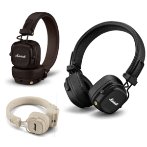 Marshall Major IV On-Ear Bluetooth Headphones – 80+ Hours Playtime